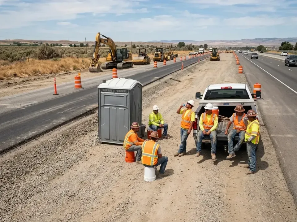 highway-road-construction-crew-007 — frequently asked questions, Porta Potty and Restroom Rentals in Ridgebury, CT